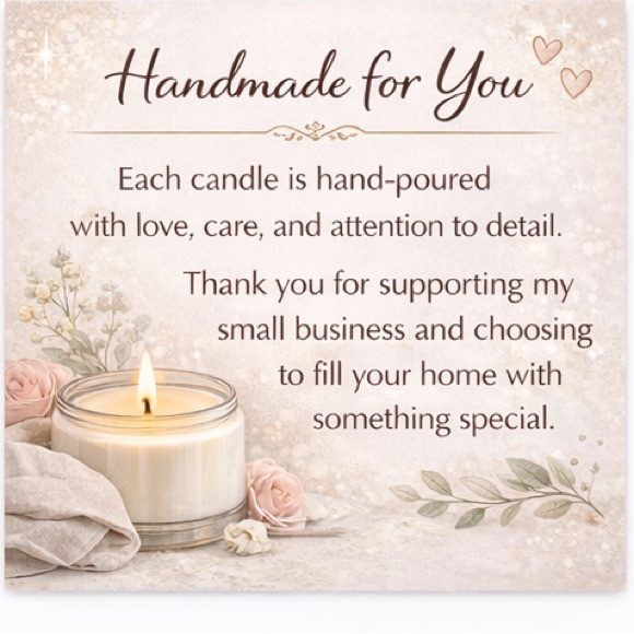 Custom Scented Soy Candle • Choose Your Fragrance - Picture 14 of 15